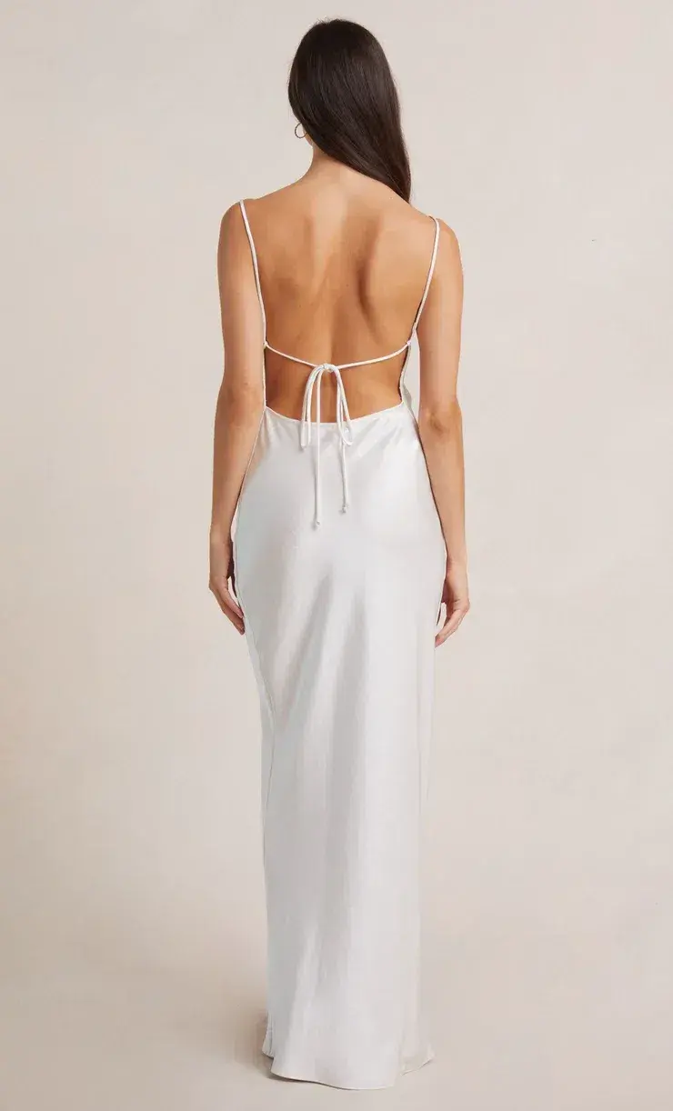 Bec & Bridge The Dreamer Maxi Dress Ivory Size 8 for rent on The Volte - main image