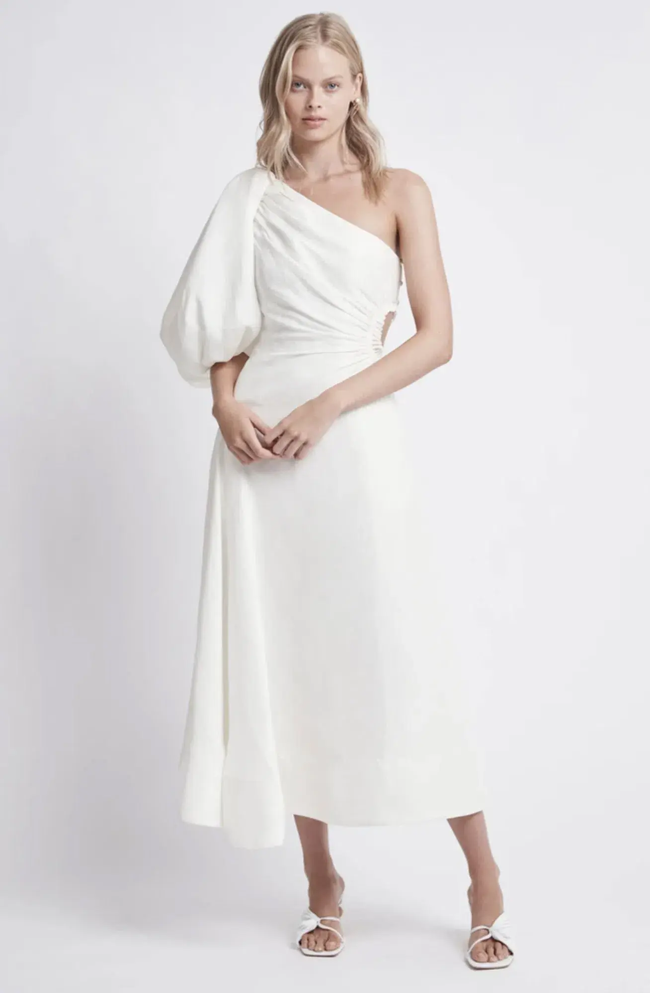 Aje Concept Dress White Size 10 - Image 1