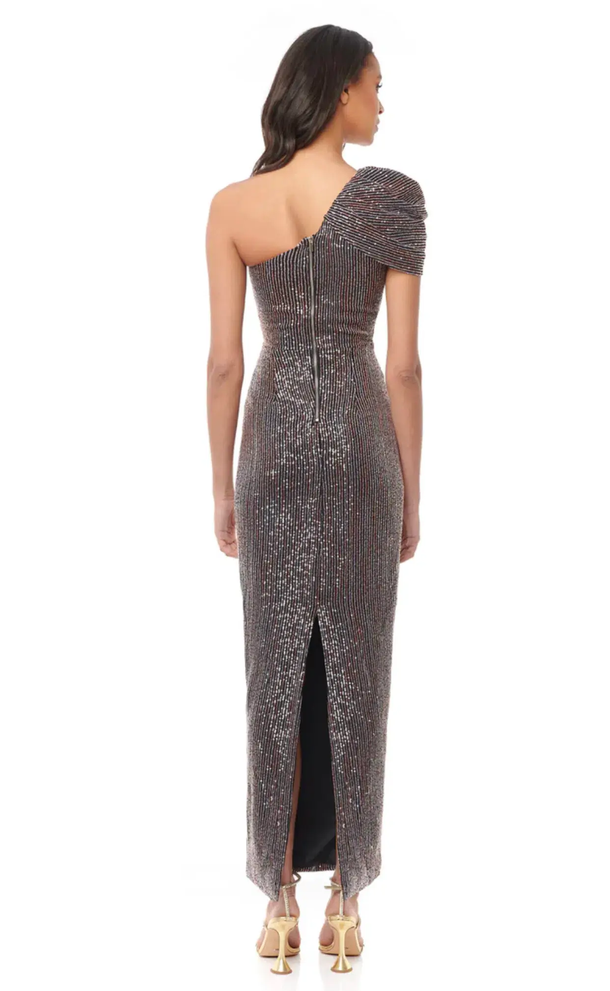 Eliya The Label Allegra Gown Sequin Size M - Image 4