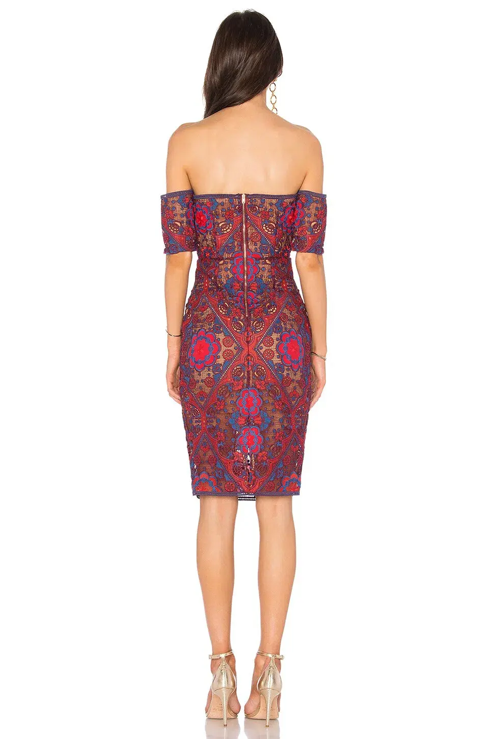 Winona Casablanca Off The Shoulder Dress Mixed Size 6 - Image 3