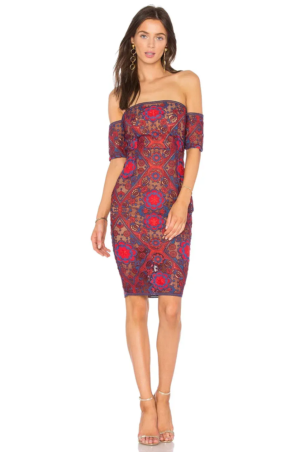 Winona Casablanca Off The Shoulder Dress Mixed Size 6 - Image 1
