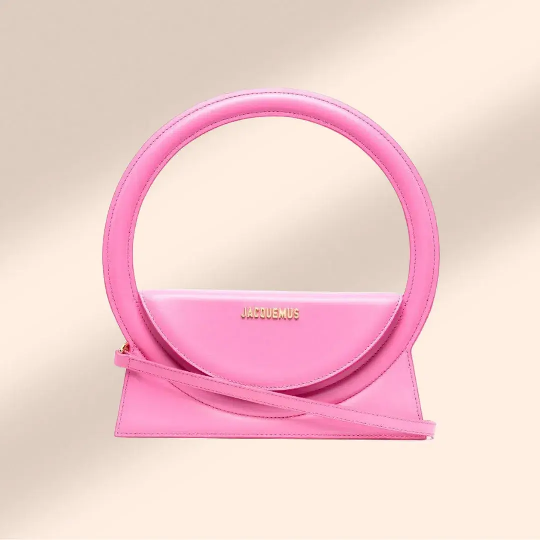 Jacquemus Le Sac Rond Shoulder Bag Pink - Image 1