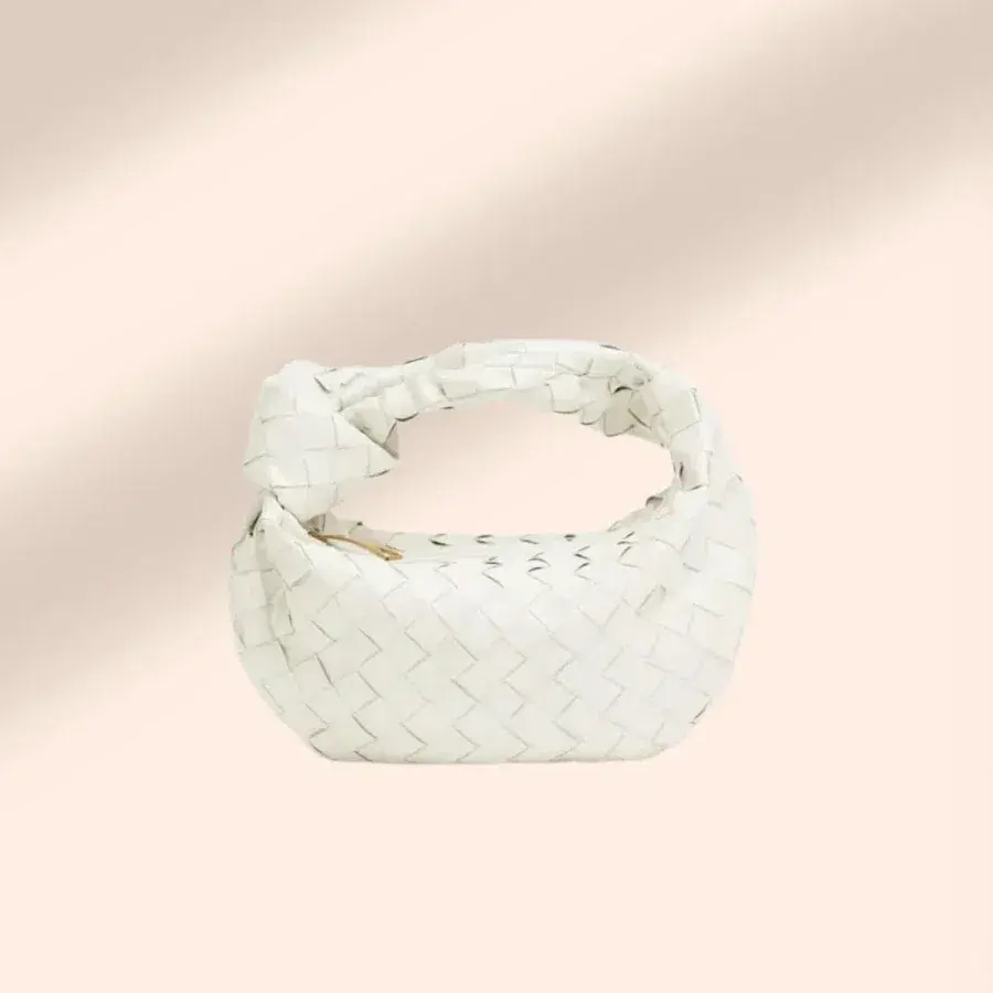 Bottega Veneta Mini Jodie White - Image 1