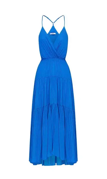 Sheike Sirocco Maxi Dress Cobalt Blue Size 14 - Image 6