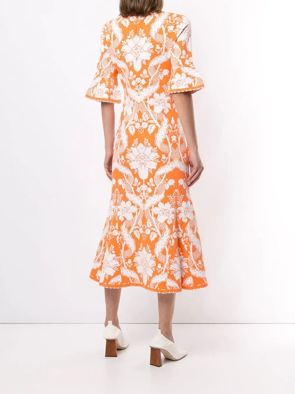 Alice McCall Sittin Pretty Midi Dress Orange Size 8  - Image 2
