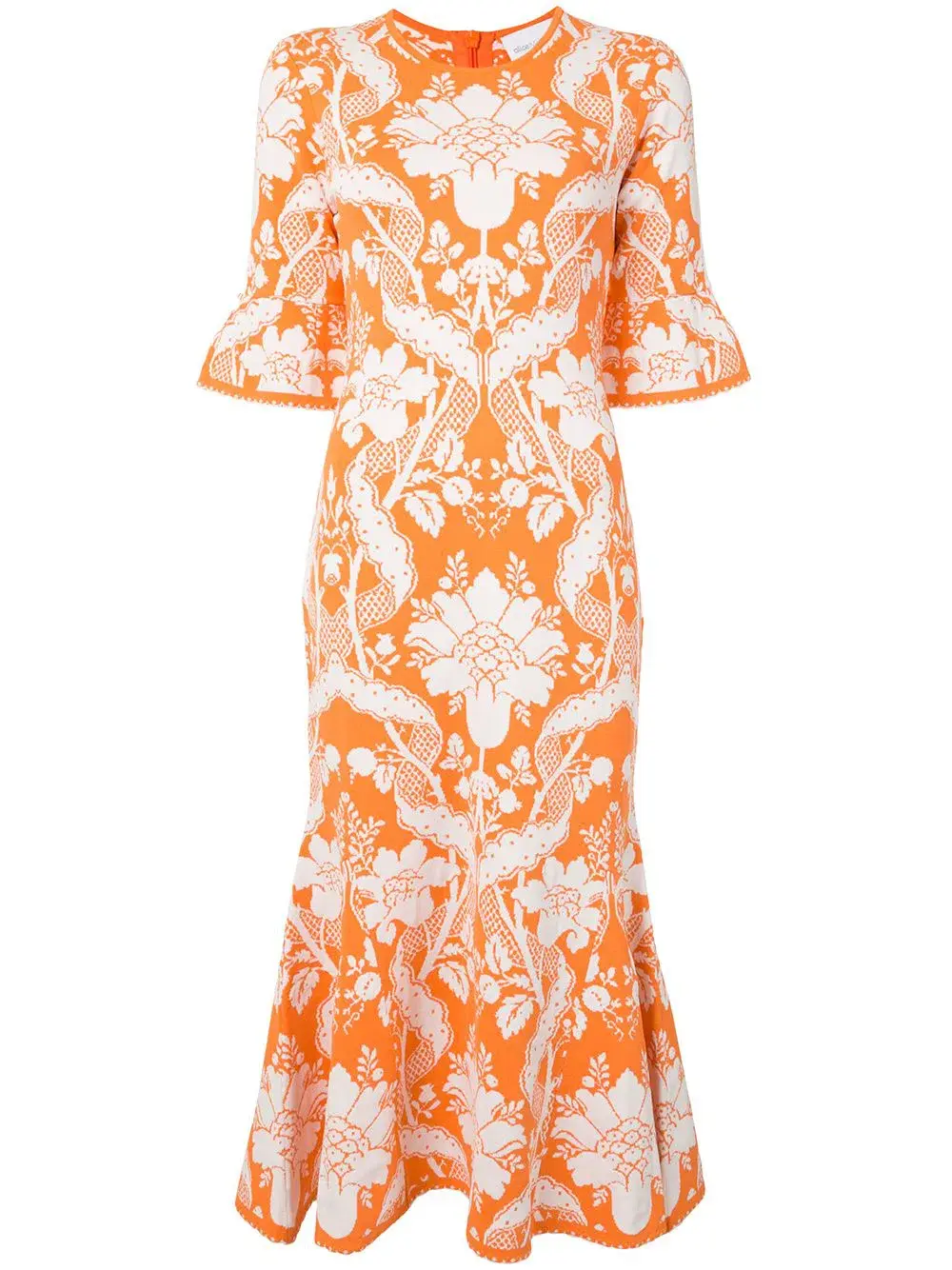 Alice McCall Sittin Pretty Midi Dress Orange Size 8  - Image 3
