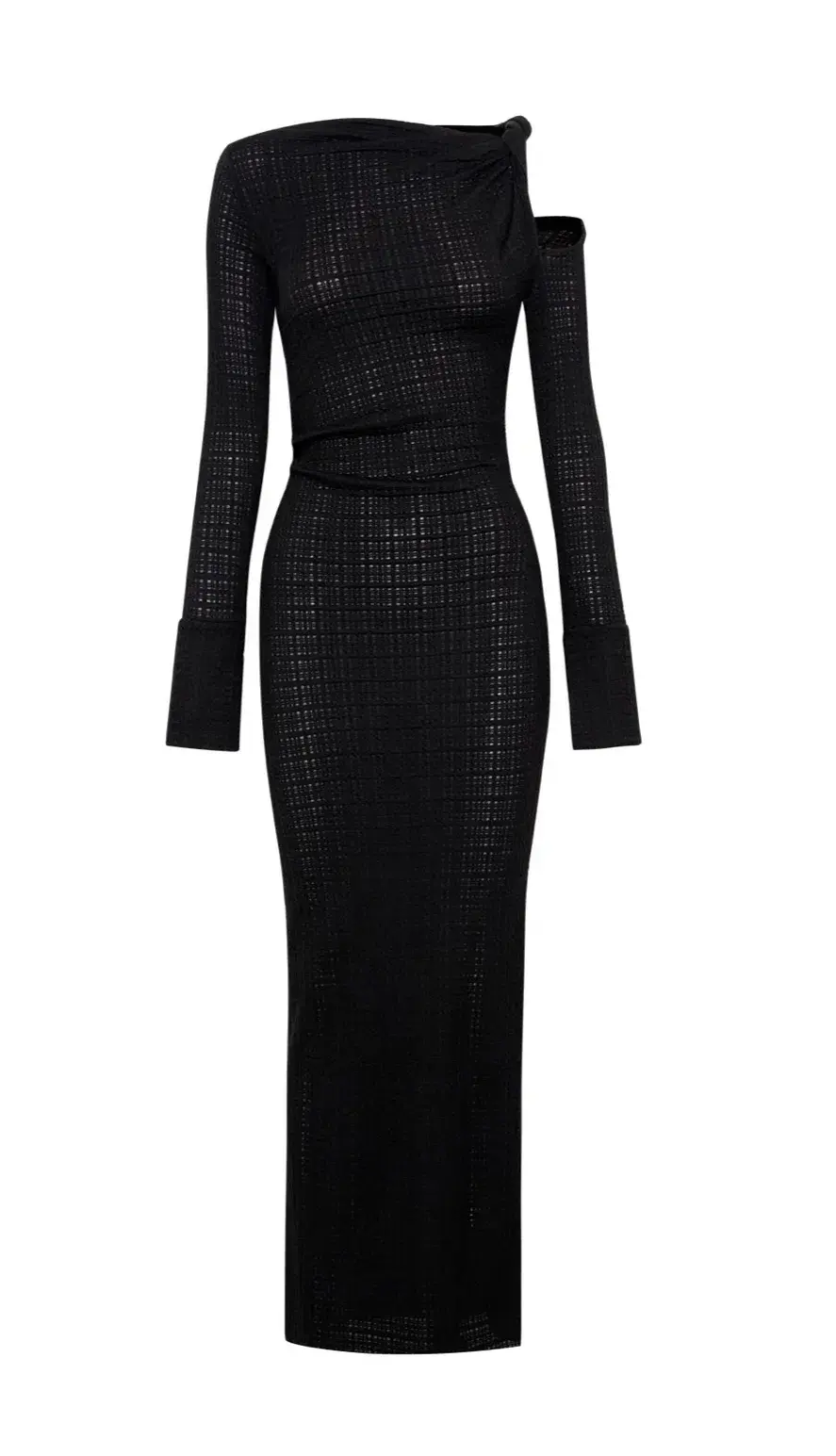 Camilla and Marc Ellsworth Twist Dress Black Size 10 for rent on The Volte - main image