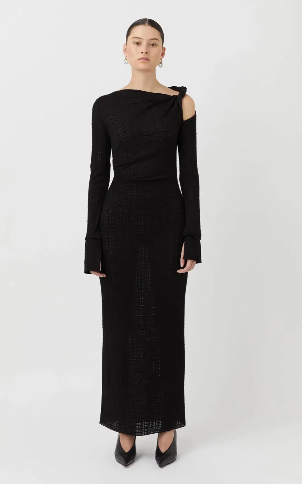 Camilla and Marc Ellsworth Twist Dress Black Size 10 - Image 2