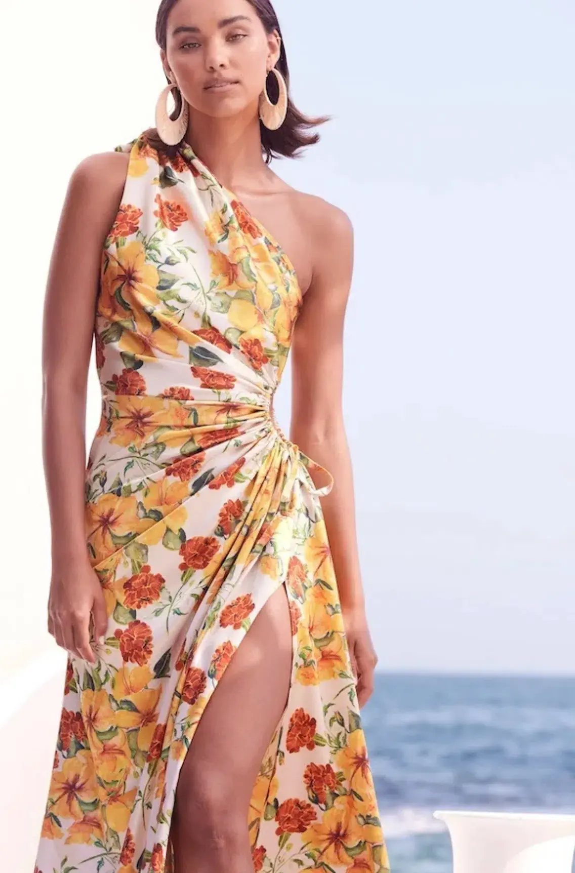 Sonya Moda Nour Yarden Floral Maxi Dress Print Size 12 - Image 2