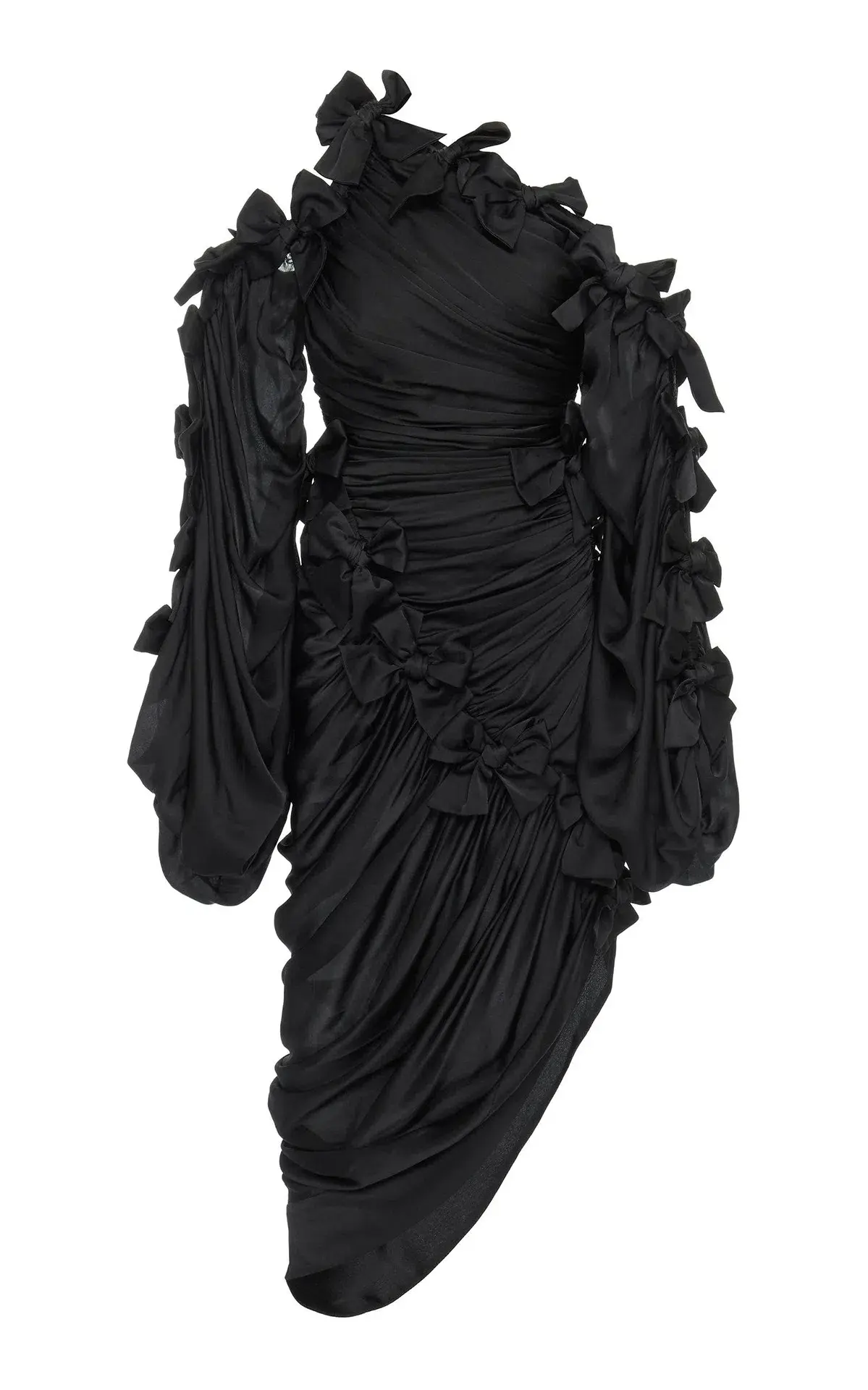 Zimmermann Resistance Bow Long Gown Black Size 8 - Image 5