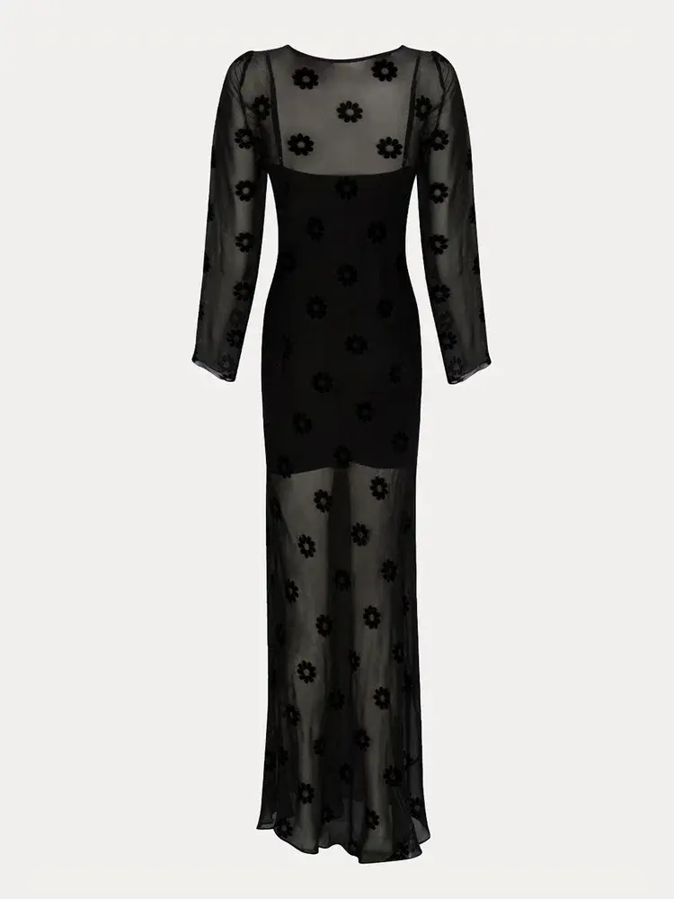 Realisation Par The Schiffer in Devoré Daisy Print Size 10 for rent on The Volte - main image