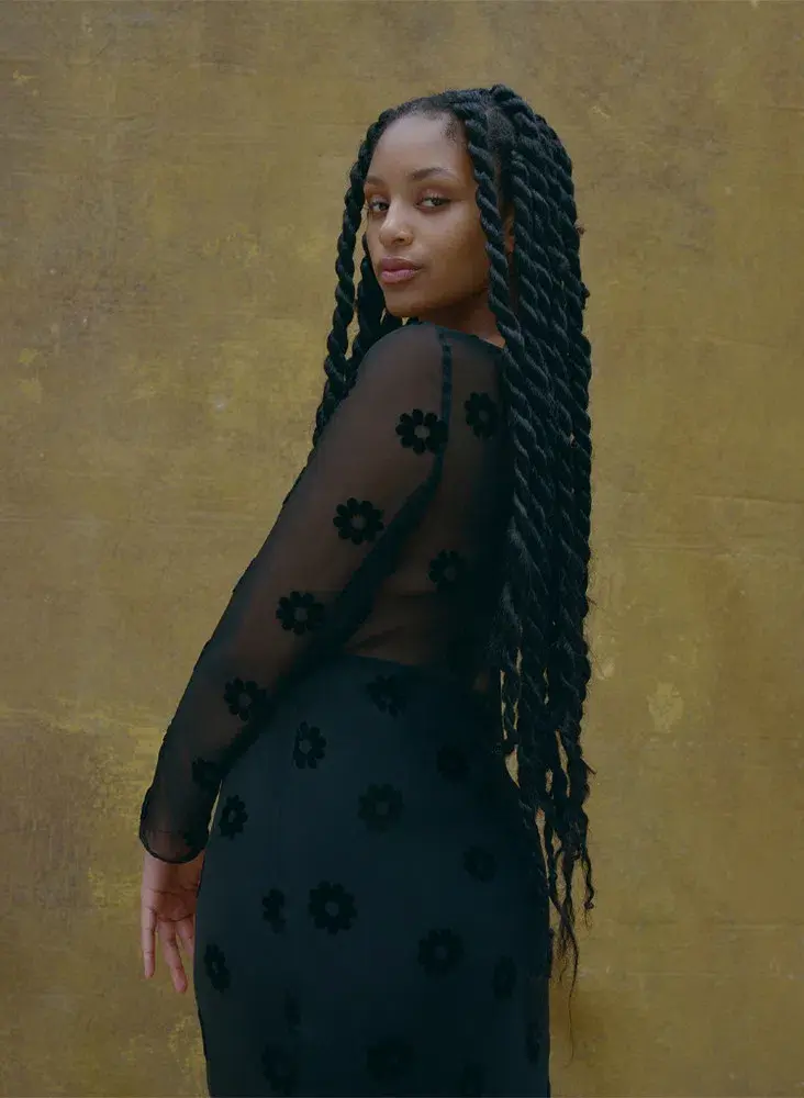 Realisation Par The Schiffer in Devoré Daisy Print Size 10 for rent on The Volte - main image