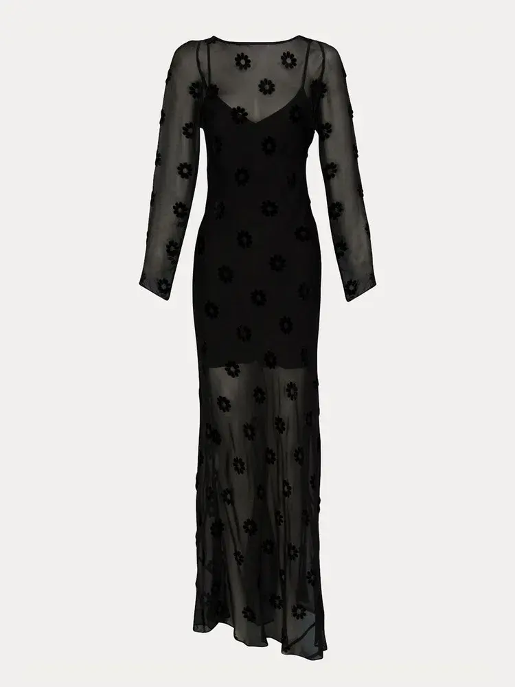 Realisation Par The Schiffer in Devoré Daisy Print Size 10 for rent on The Volte - main image