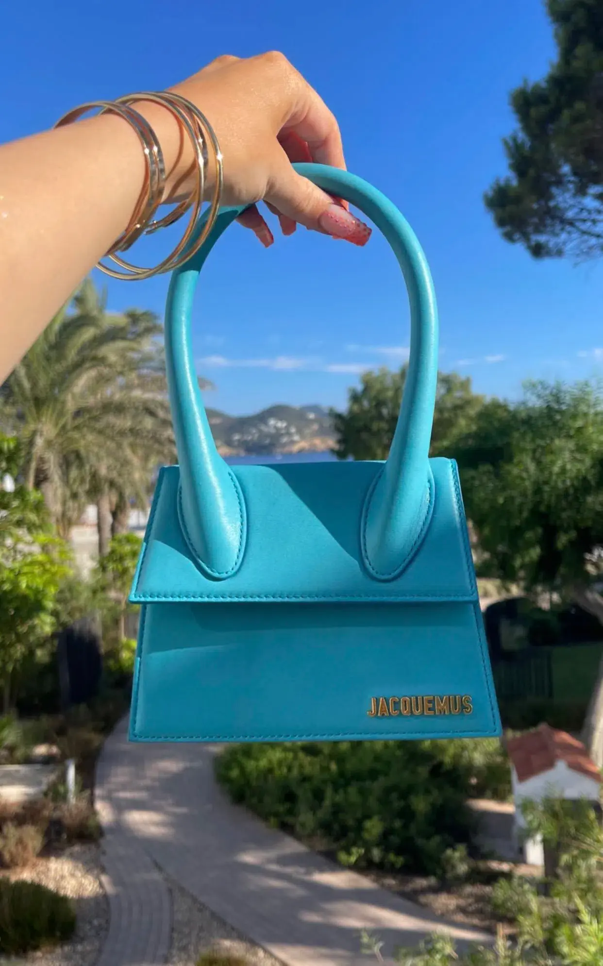Jacquemus Le Chiquito Moyen Blue - Image 1