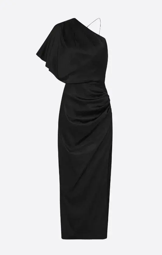 Manning Cartell Miami Heat Asymmetric Dress Black Size 10 - Image 4