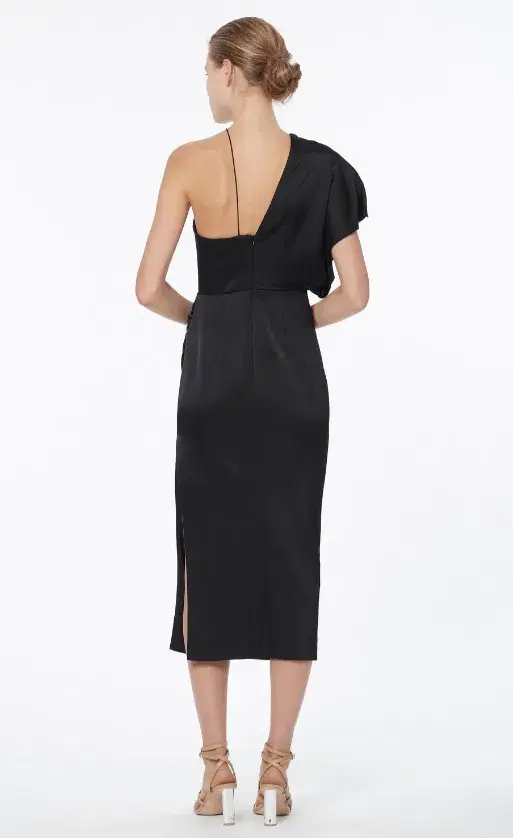 Manning Cartell Miami Heat Asymmetric Dress Black Size 10 - Image 3