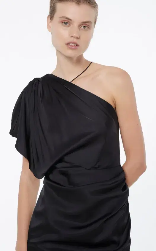 Manning Cartell Miami Heat Asymmetric Dress Black Size 10 - Image 2