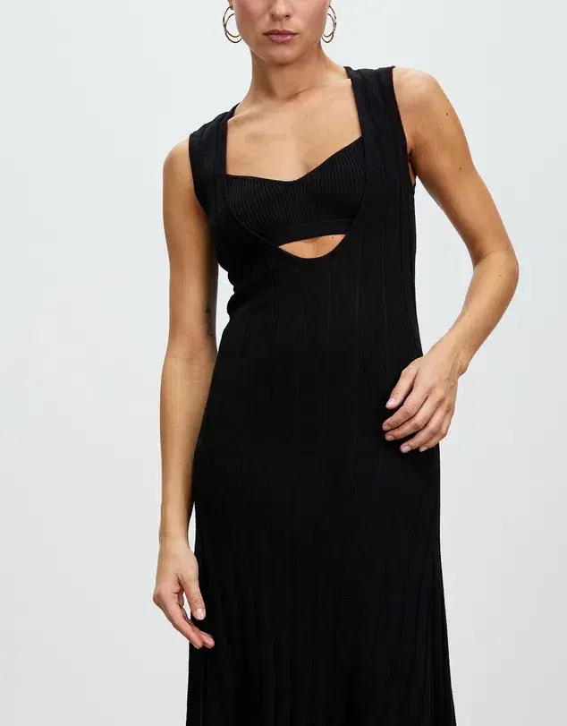 Hansen and Gretel Zanita Dress Black Size M - Image 4