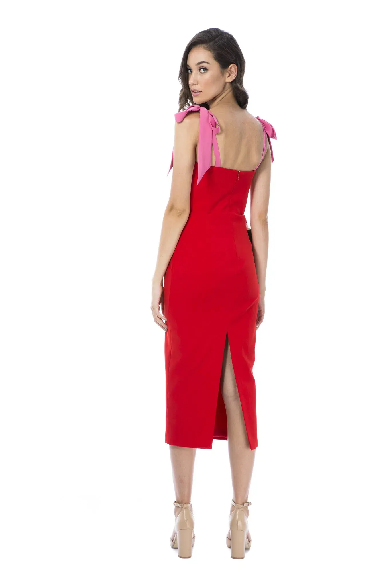 Georgy Collection Chantelle Dress Red Size 6 - Image 2