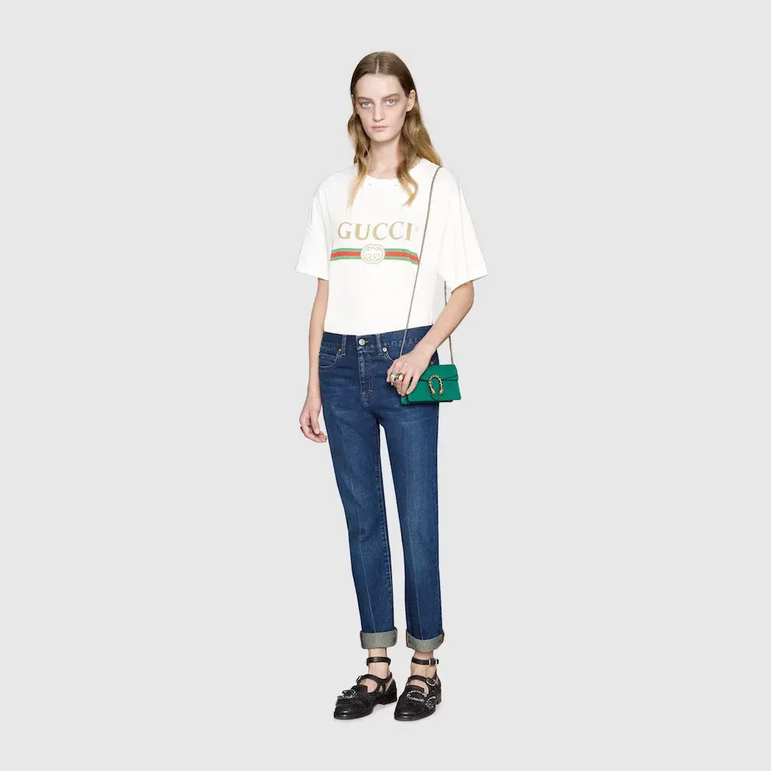 Gucci Dionysus Leather Super Mini Bag Emerald Green - Image 5