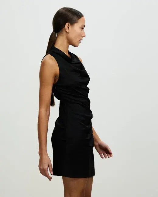 Lover Lisboa Mini Dress Black Size 12 - Image 4