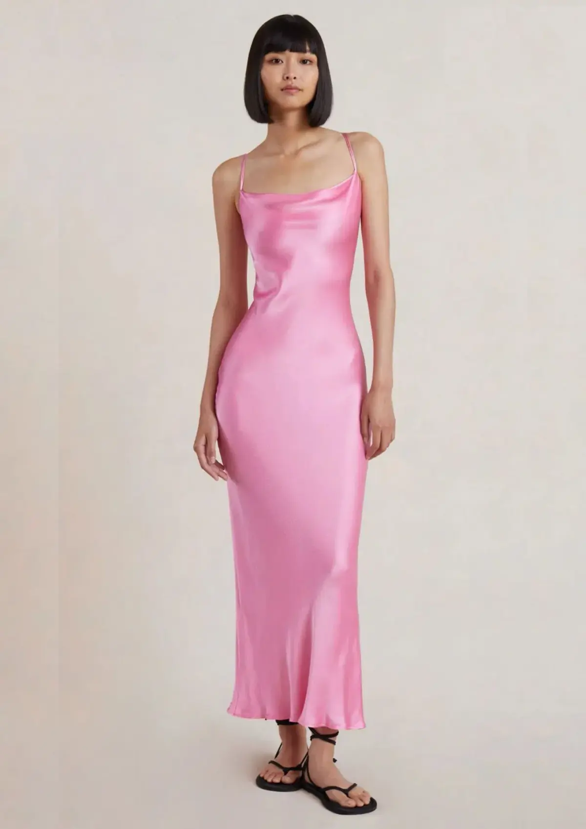 Bec & Bridge Malyka Maxi Dress Candy Pink Size 8 - Image 1