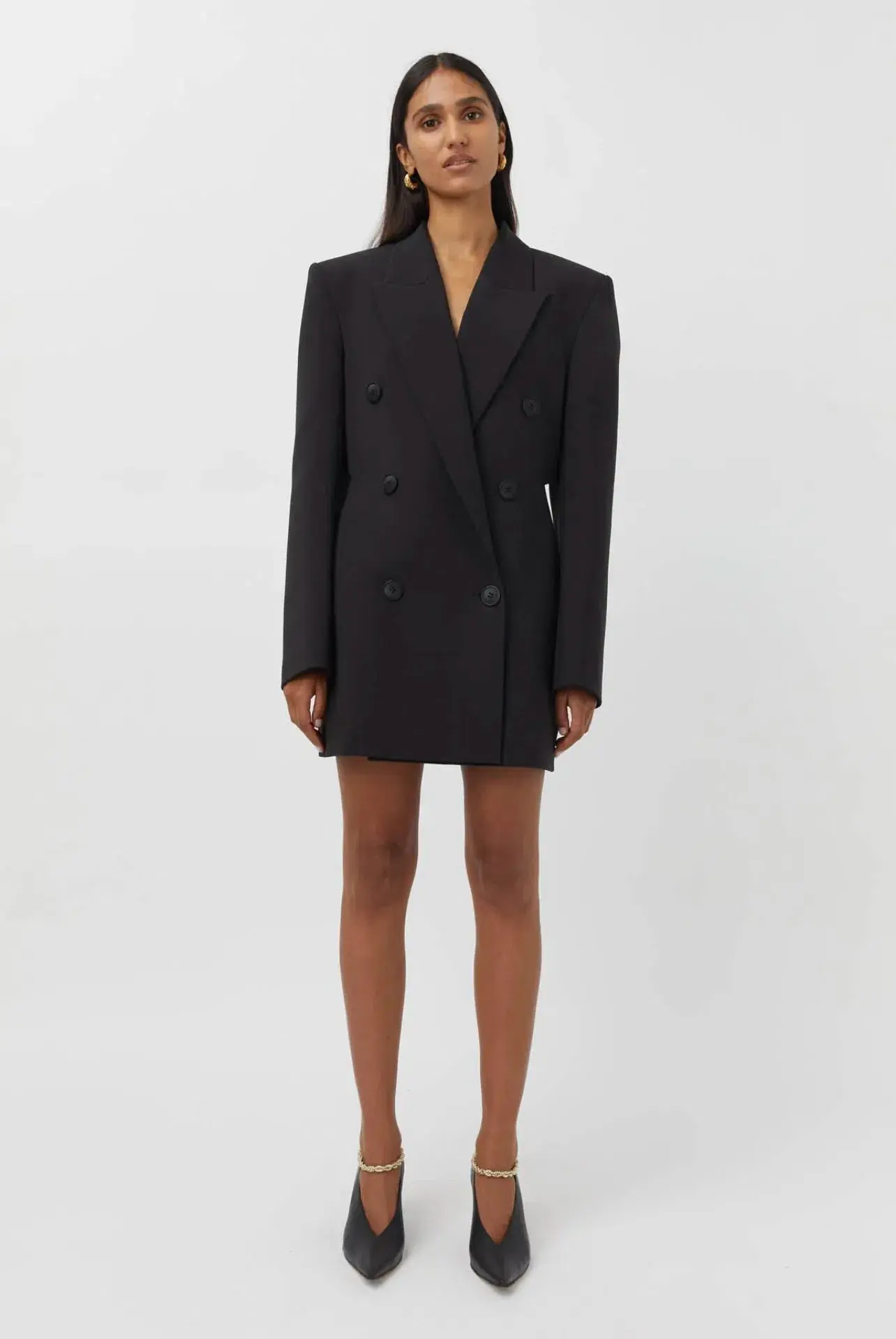 Camilla And Marc Portman Blazer Dress Black Size 10 - Image 2