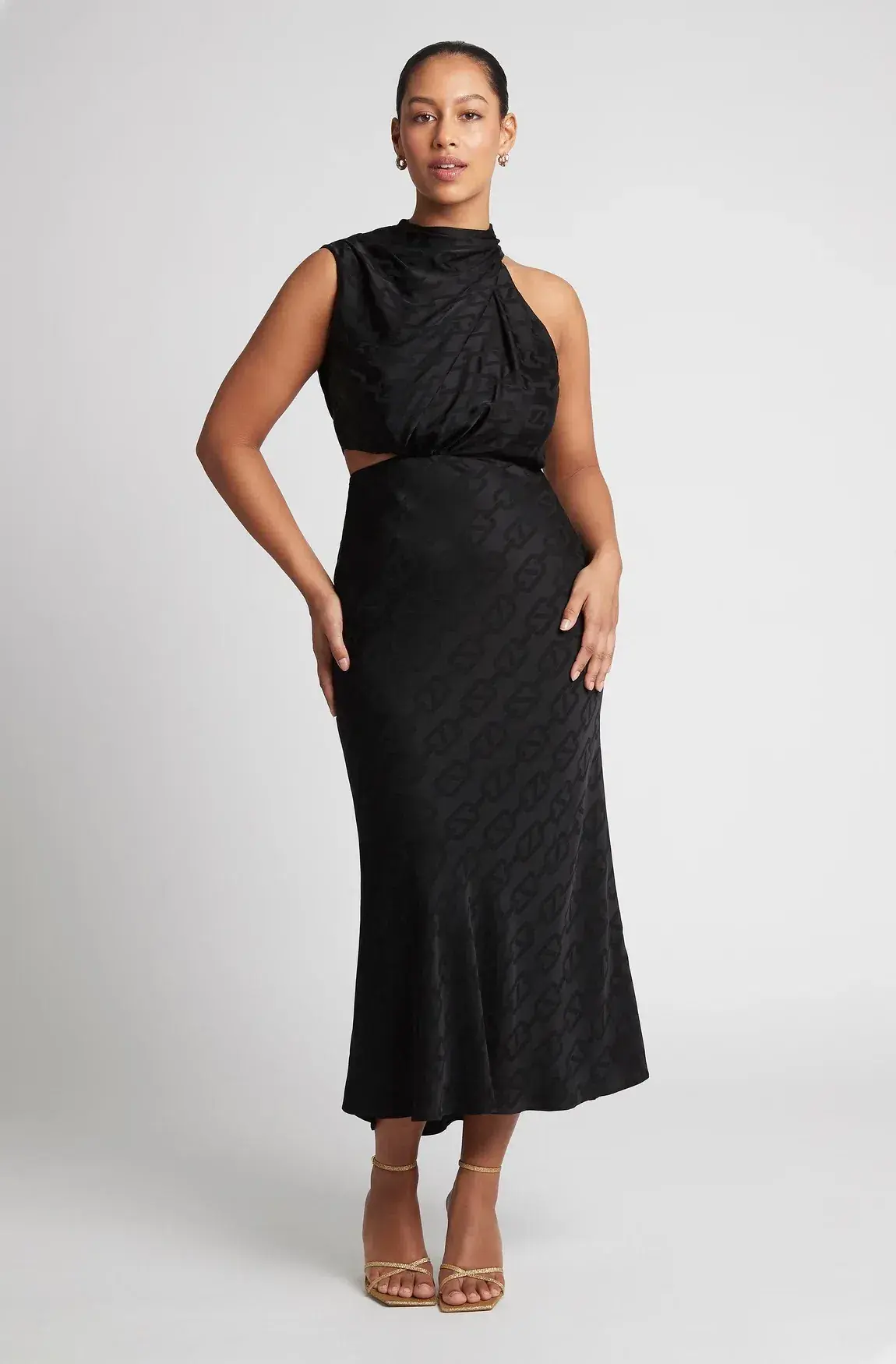 Sheike Reflections Dress Black Size 8  - Image 2