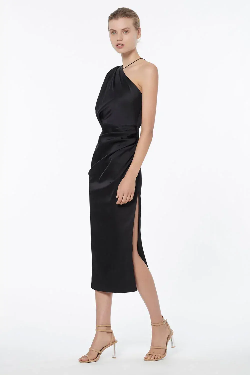 Manning Cartell Miami Heat Asymmetric Dress Black Size 8 - Image 2