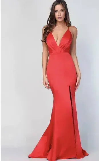 Jadore Georgia Dress Red Size 6 - Image 1