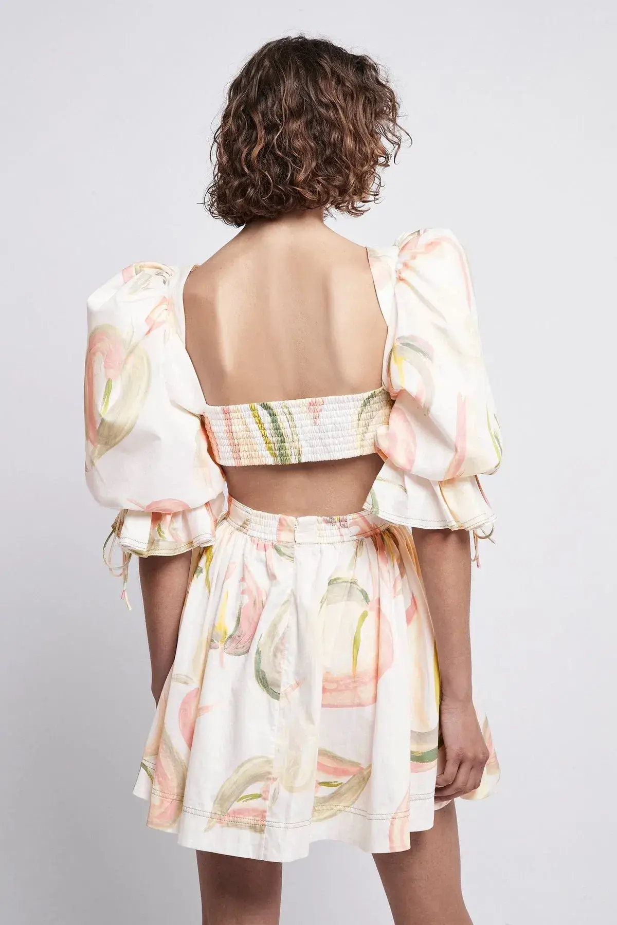 Aje Imprint Mini Dress Print Size 6 - Image 2