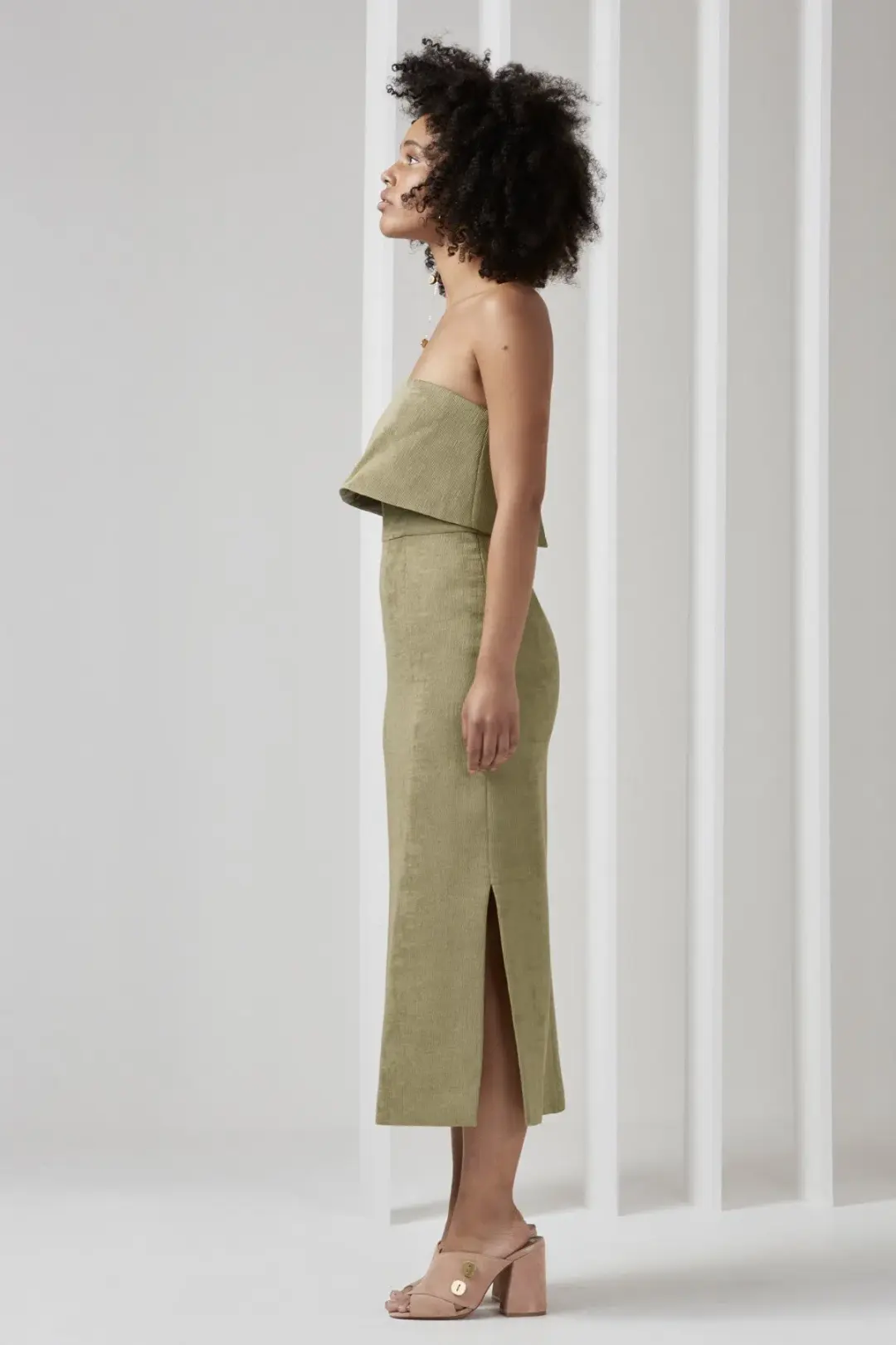 C/MEO Collective Love Like This Dress Green Size 8 for rent on The Volte - main image