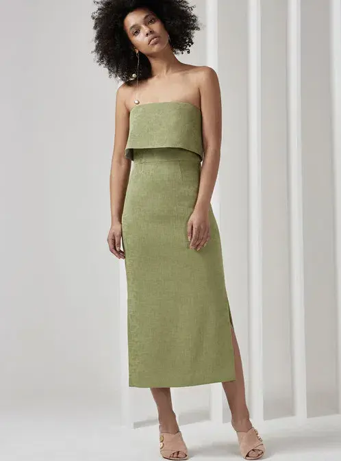 C/MEO Collective Love Like This Dress Green Size 8 - Image 1
