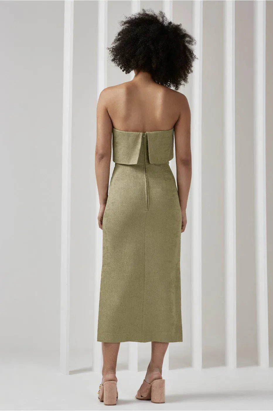 C/MEO Collective Love Like This Dress Green Size 8 for rent on The Volte - main image