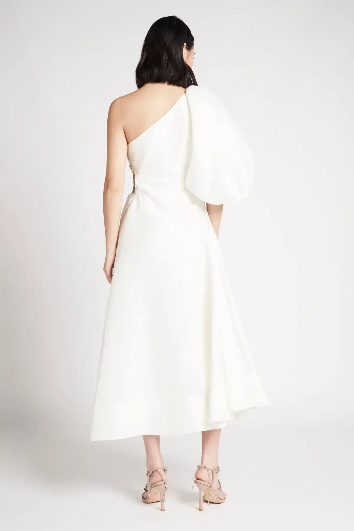 Aje Concept Dress Midi White Size 12 - Image 3