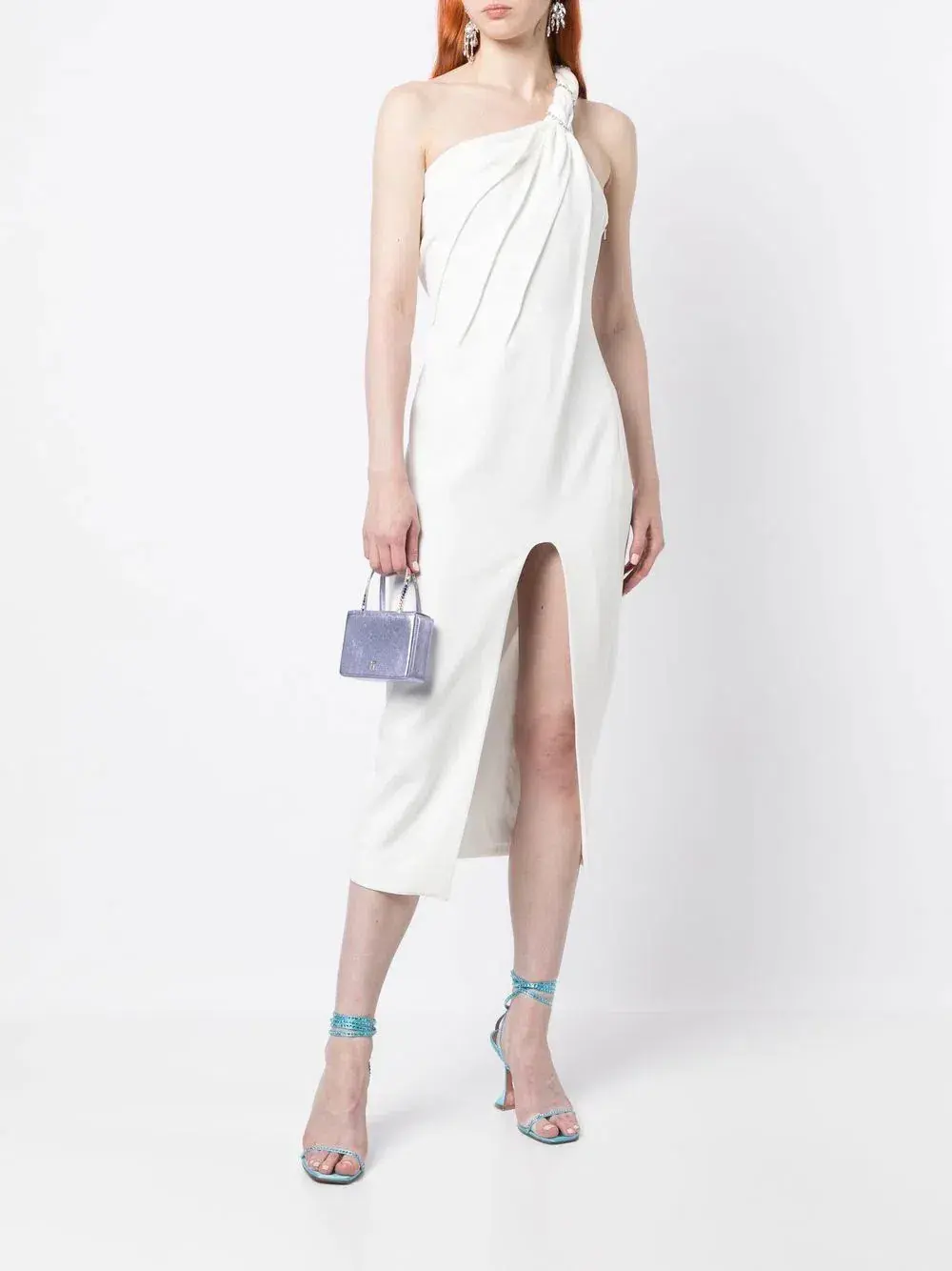Rachel Gilbert Claudio Midi Dress Ivory Size AU 8 - Image 1