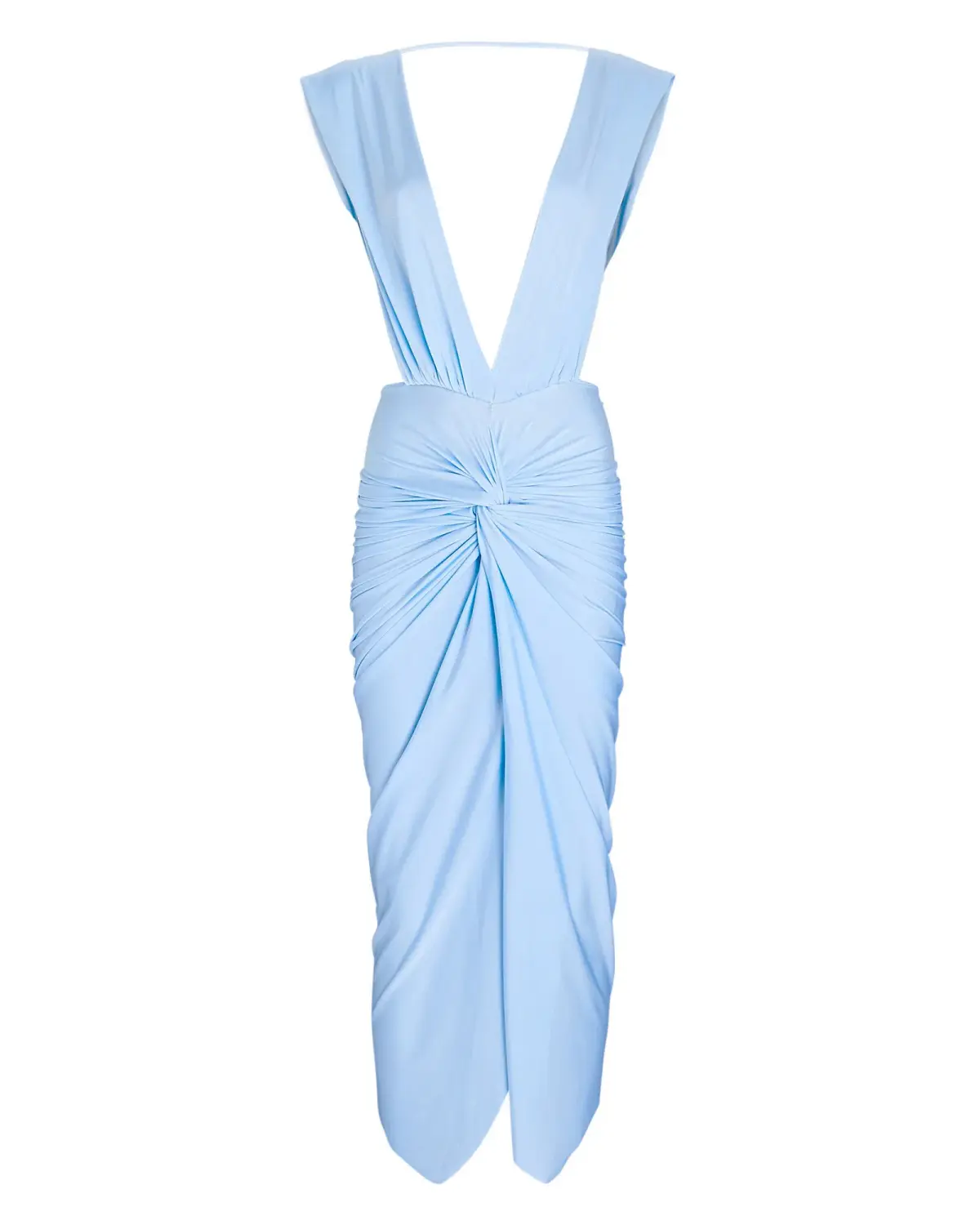 Baobab Mia Open Back Midi Dress Sky Size 6  - Image 3