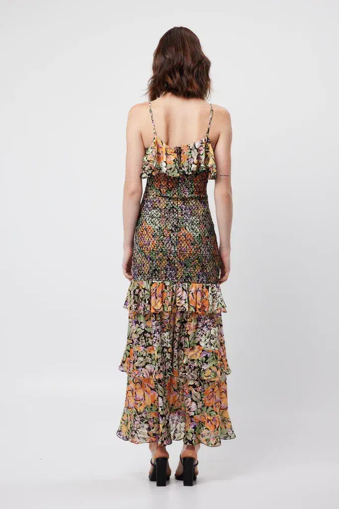 Elliatt Curatorial Maxi Dress Print Size 12 - Image 3