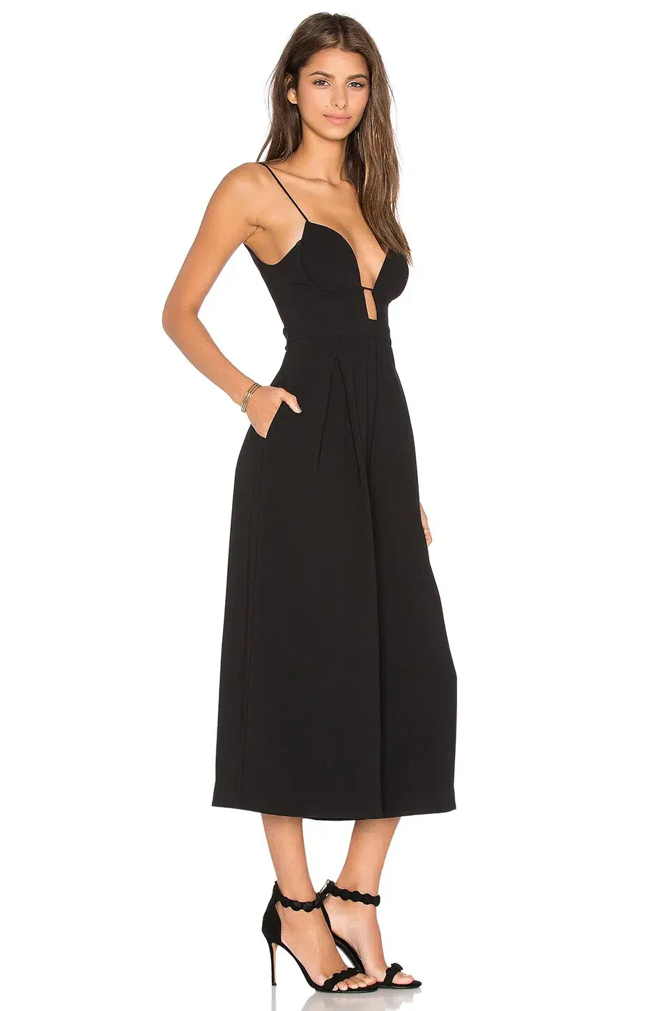 Zimmermann Crepe Underwire Jumpsuit Black Size 2 / Au 12  - Image 2