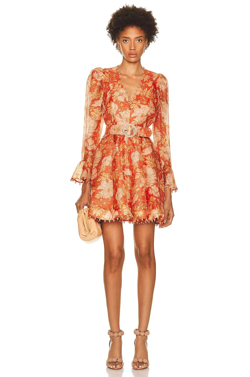 Zimmermann Kaleidoscope Mini Dress Amber Floral Size 1 / Au 10 - Image 1