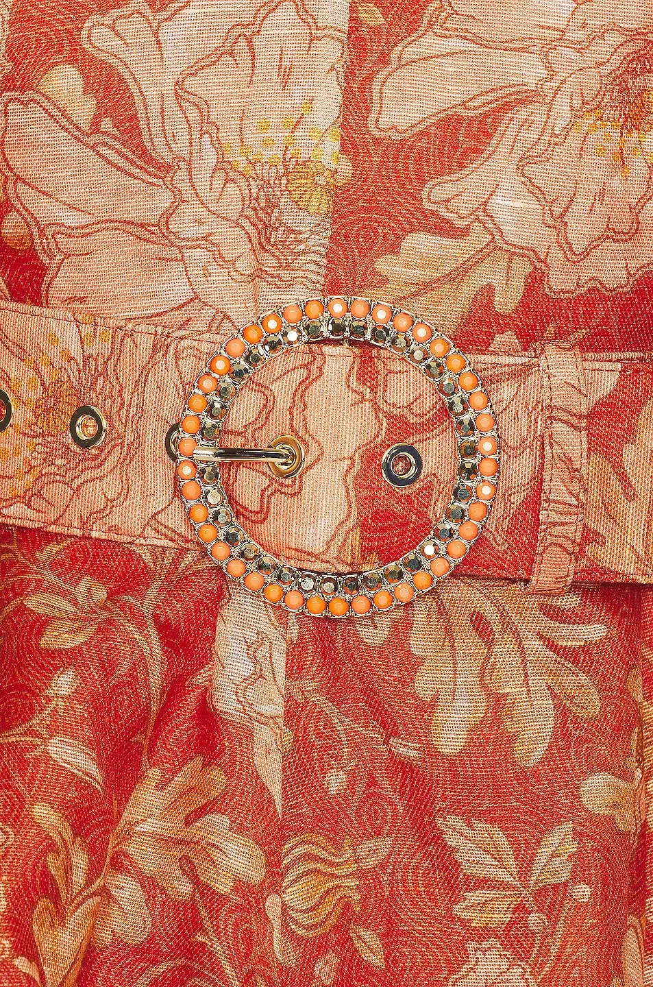 Zimmermann Kaleidoscope Mini Dress Amber Floral Size 1 / Au 10 - Image 5