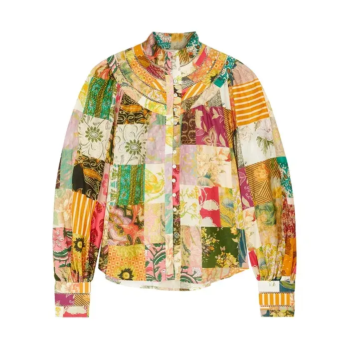 Alemais Hattie Shirt in Multi Size 6 - Image 2