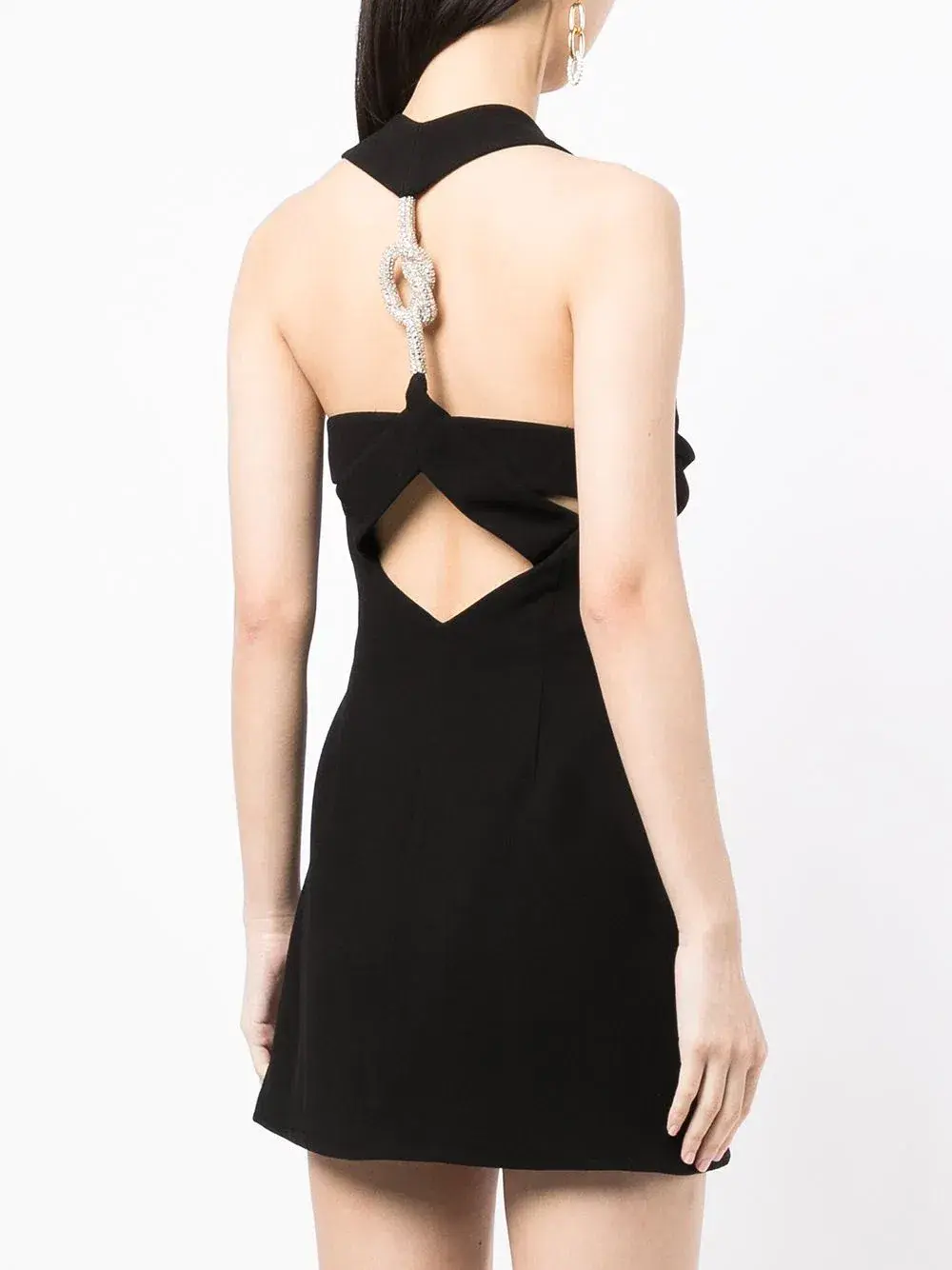 Rachel Gilbert Blaise Mini Dress Black Size 8  - Image 3