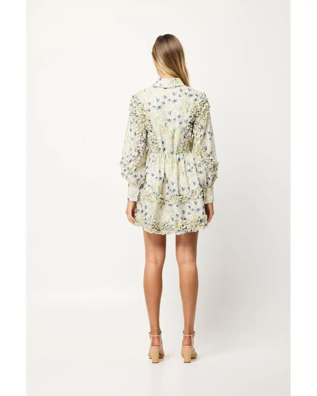 ElliattKendari Mini Dress Green Size 8  - Image 2