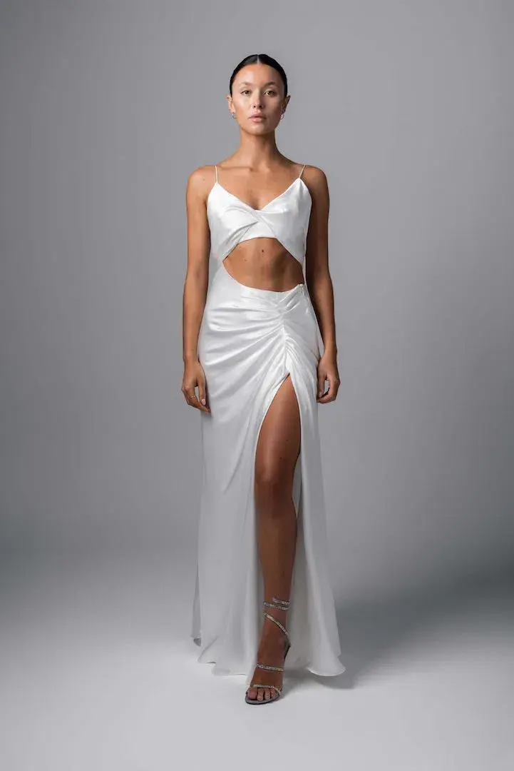 Adri Dress in Ivory Size XS / Au 6-8 - Image 1
