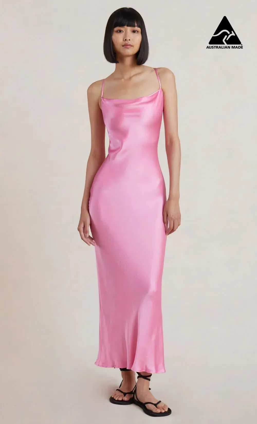 Bec & Bridge Malyka Maxi Dress Candy Pink Size 6 - Image 4