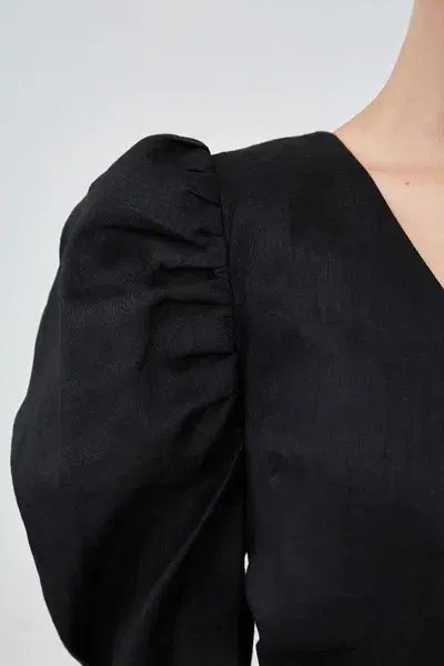 Keepsake the Label I Know Midi Dress Black Size 8 - Image 4