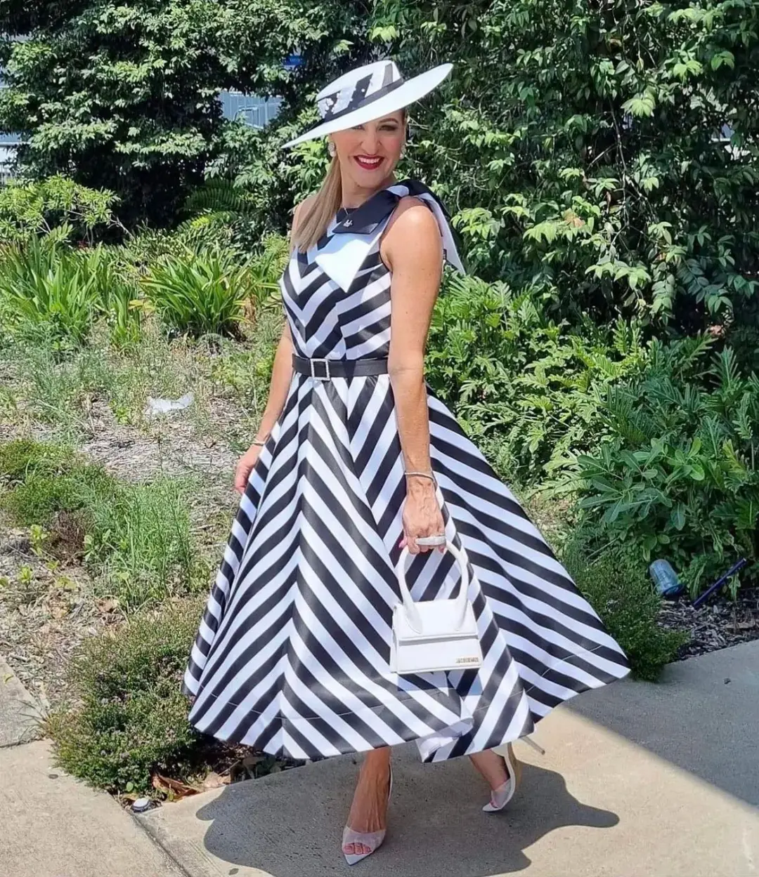 Jacquemus Le Chiquito Moyen Bag White for rent on The Volte - main image