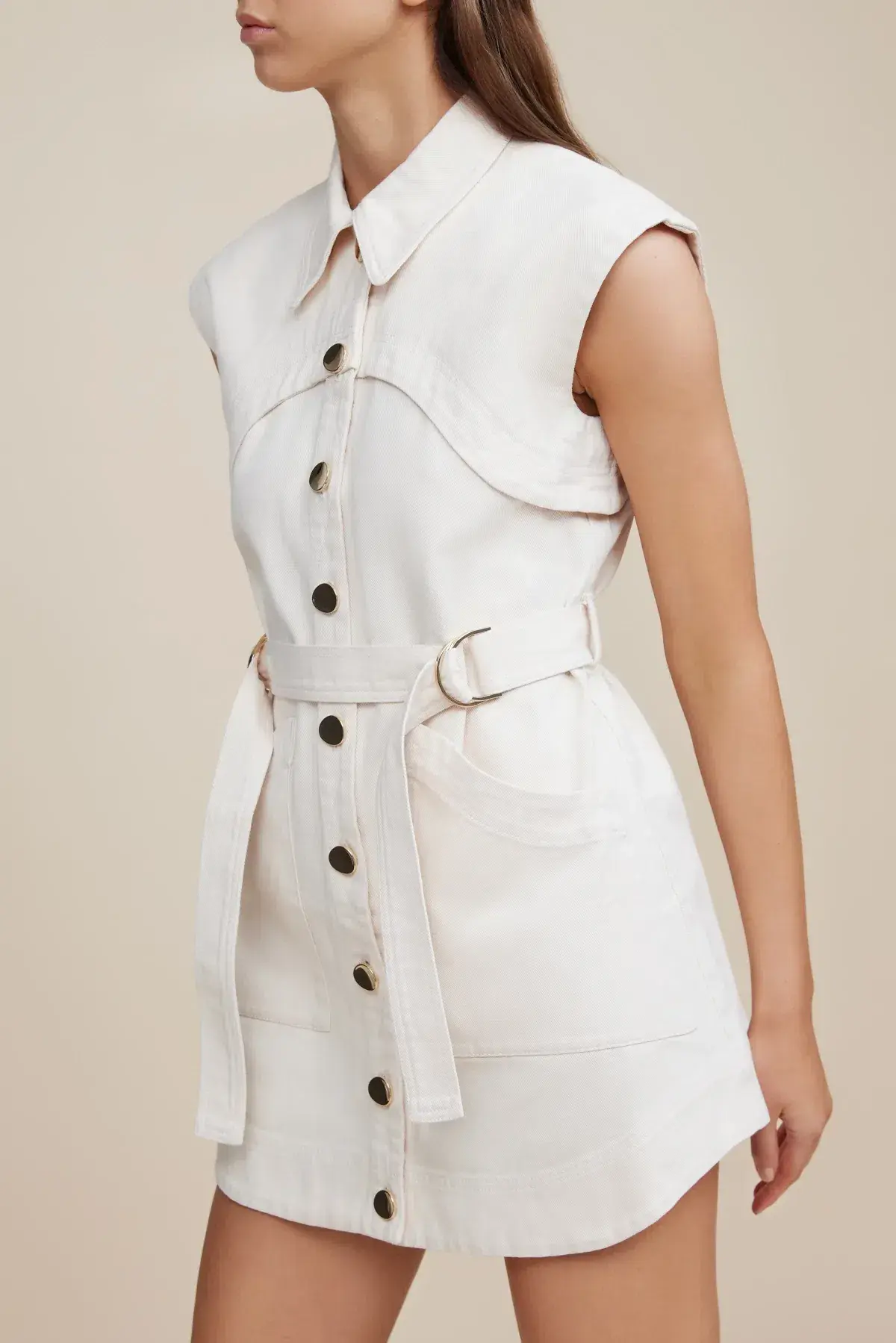 Acler Ledgebrook Dress Shell Size 8 - Image 3