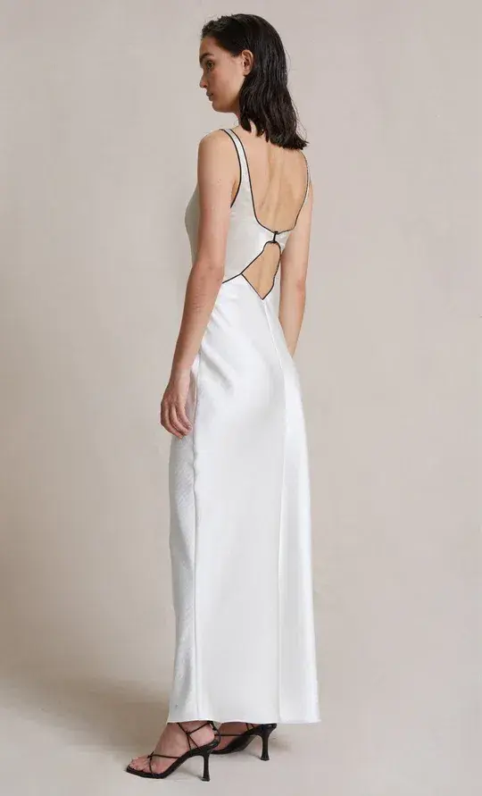 Bec & Bridge Sandy Maxi Dress Ivory Size 6 - Image 2